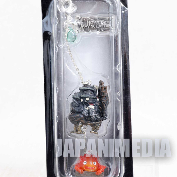 Howl's Moving Castle & Calcifer Figure Key Chain Benelic Ghibli JAPAN ANIME Japanimedia Store FRONT