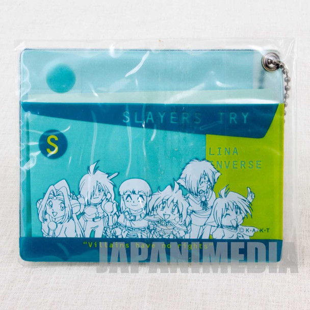 Slayers Try Pass Card Case Lina Inverse Gourry Xelloss JAPAN ANIME MANGA Japanimedia Store FRONT