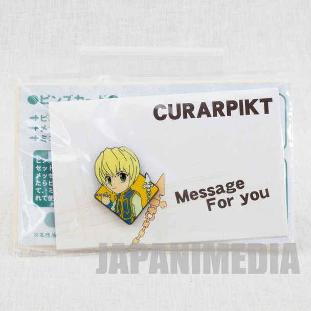 HUNTER x HUNTER Kurapika Pins + Card JAPAN ANIME MANGA Japanimedia Store