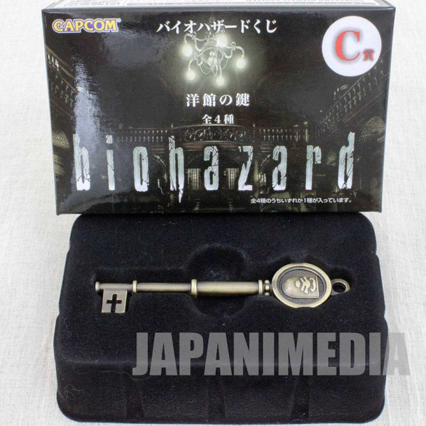RESIDENT EVIL Biohazard Mansion Key Shield Capcom Kuji JAPAN GAME Japanimedia Store FRONT
