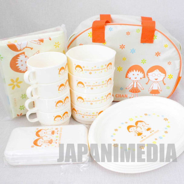 Chibi Maruko Chan 20th Anniversary Leisure Set Seven Eleven JAPAN ANIME Japanimedia Store FRONT