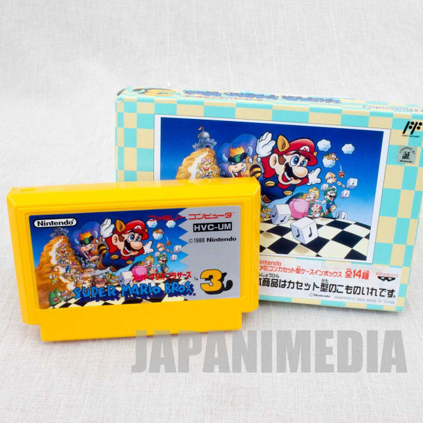Super Mario Bros. 3 Cassette type Accessory Case Banpresto JAPAN Nintendo Japanimedia Store FRONT