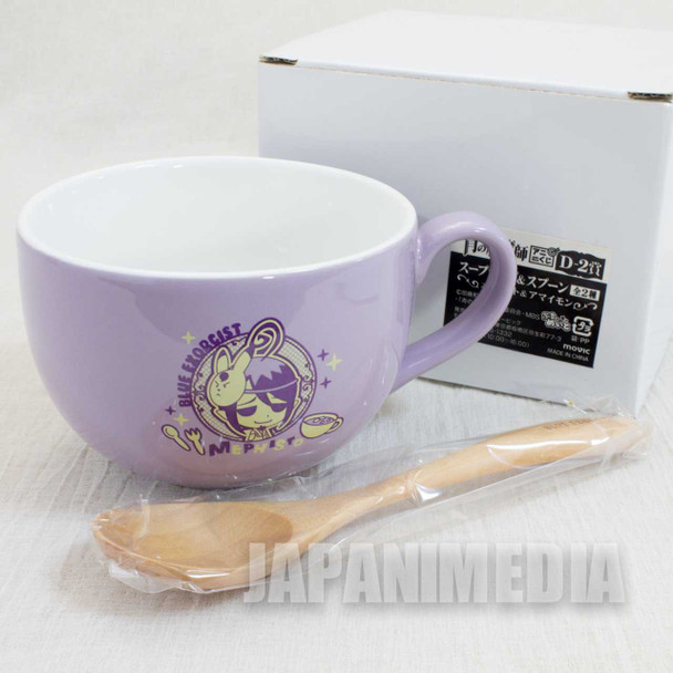 Blue Exorcist Mephisto Pheles Mug & Spoon Set JAPAN ANIME MANGA Japanimedia Store FRONT
