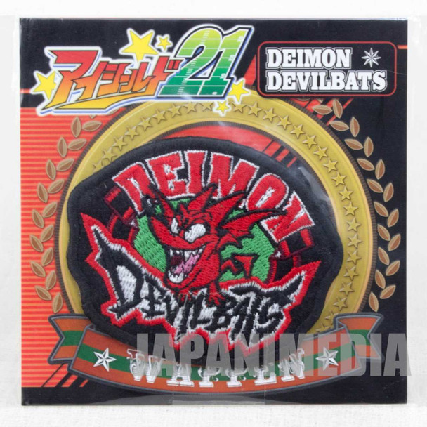Eyeshield 21 DEVILBAT DEIMON DEVILBATS Patch Wappen JAPAN ANIME MANGA Japanimedia Store FRONT