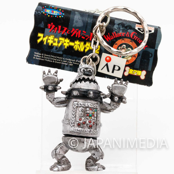 Wallace & Gromit Cyberdog Figure Key Chain 2 Banpresto JAPAN Ardman ANIME Japanimedia Store FRONT
