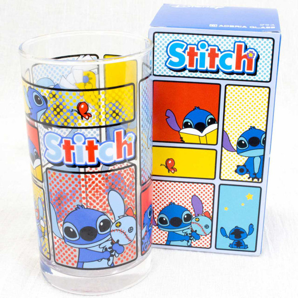 Disney Stitch World Glass JAPAN ANIME Japanimedia Store FRONT