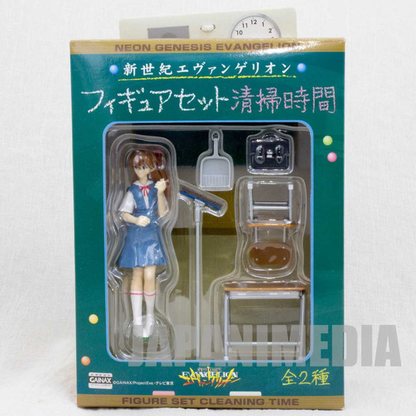 Evangelion Asuka Langley Cleaning Time Class Room Diorama Figure Set SEGA JAPAN Japanimedia Store