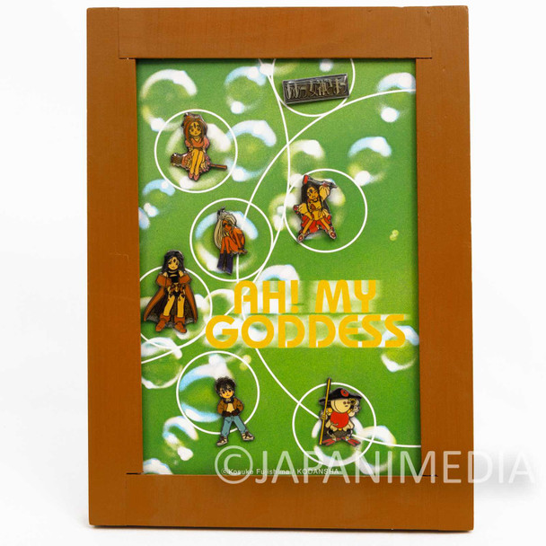 Ah! My Goddess Pins Set Belldandy Urd Skuld JAPAN ANIME MANGA Japanimedia Store FRONT
