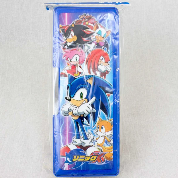 Sonic X Pen Case Showa Note JAPAN GAME Japanimedia Store FRONT