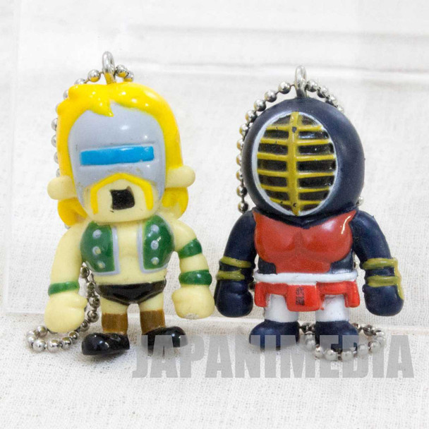 Kinnikuman Neptuneman + Big the Budo Set Panson Works Mini Figure Ballchain Japanimedia Store FRONT
