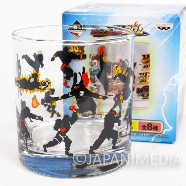 Street Fighter 30th Glass #8 [Silhouette ver.] Capcom Character Banpresto JAPAN GAME Japanimedia Store FRONT