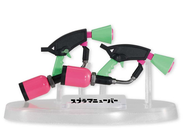 Splatoon 2 Splat Dualies Weapon Figure Collection JAPAN BANDAI Nintendo Switch Japanimedia Store FRONT