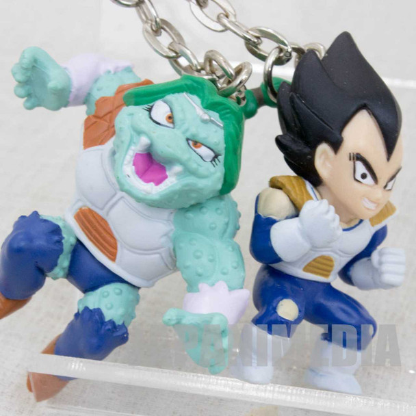 Dragon Ball Z Vegeta + Zarbon Twin Figure Key Chain JAPAN ANIME MANGA Japanimedia Store FRONT