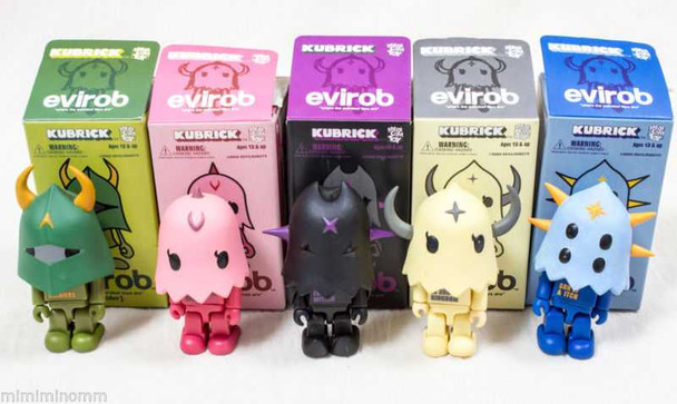 [Set of 5] Kubrick Medicom Devil Robots EVIROBOY devilrobot series JAPAN 2 Japanimedia Store FRONT