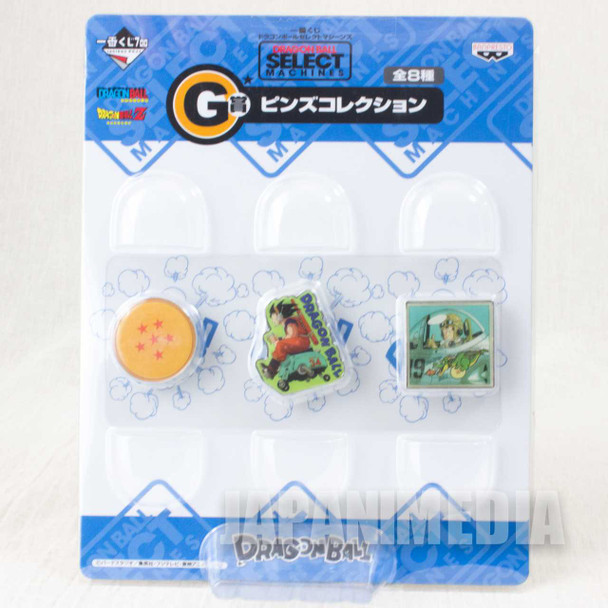 Dragon Ball Z Select Machines Prize G Pins Banpresto 6 JAPAN ANIME MANGA Japanimedia Store FRONT