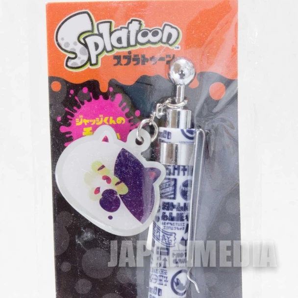 Splatoon Judd Charm Black Ink Ballpoint Pen JAPAN NINTENDO Japanimedia Store FRONT
