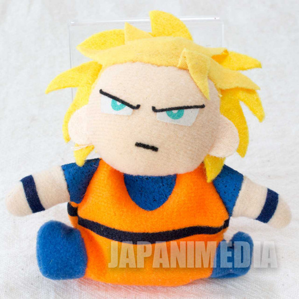 Dragon Ball Z S.S Gokou Mini Plush Doll 3" Keychain Banpresto JAPAN ANIME Japanimedia Store FRONT