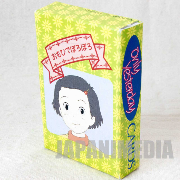 Only Yesterday Trump Playing Cards Animage JAPAN ANIME MANGA Japanimedia Store FRONT