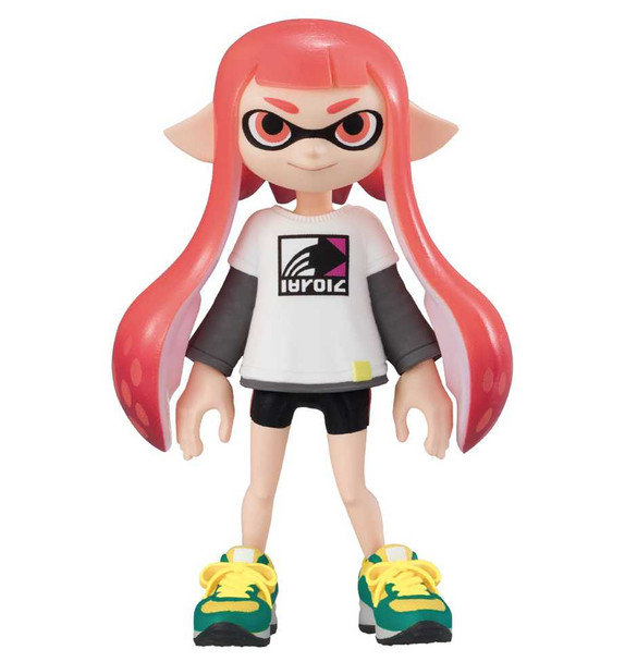 Splatoon 2 Dress-up Figure Gear Collection 2 Squid GIRL [2 : Orange] JAPAN Nintendo Switch Japanimedia Store FRONT