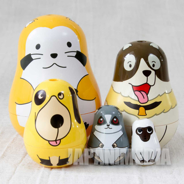 Retro RARE Rascal Patrasche Baron Murphy Amedeo Matryoshka JAPAN TOMY FIGURE Japanimedia Store FRONT