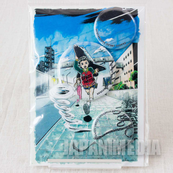 My Name is Shingo Watashi wa Shingo Umezu Kazuo Button Badge 3pc Set #1 Japanimedia Store FRONT