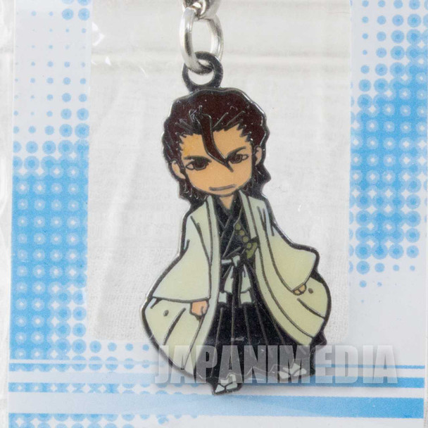 BLEACH Sousuke Aizen Metal Charm Strap Shonen Jump JAPAN ANIME MANGA Japanimedia Store FRONT