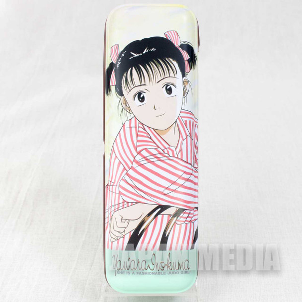 Retro RARE YAWARA Can Pen Case [Yawara Inokuma, Jigorou Inokuma] Naoki Urasawa JAPAN ANIME Japanimedia Store FRONT