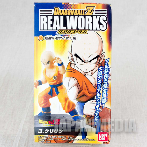 Dragon Ball Z Krillin Real Works Figure Bandai JAPAN ANIME Japanimedia Store FRONT