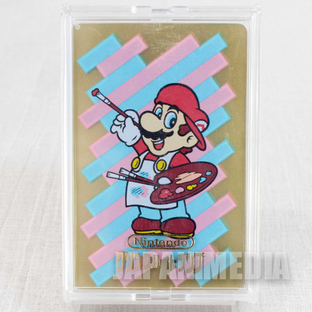 Super Mario Paint Trump Clear Playing Cards JAPAN FAMICOM Japanimedia Store FRONT