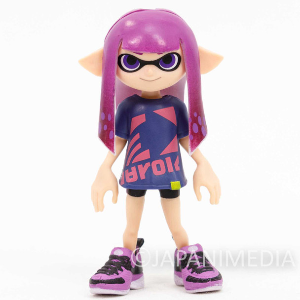 Splatoon 2 Dress-up Figure Gear Collection 3 Squid GIRL [2 : Neon purple] JAPAN Nintendo Switch Japanimedia Store FRONT
