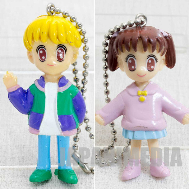 Retro RARE! Marmalade Boy Miki & You Figure Ball key chain BANDAI JAPAN ANIME Japanimedia Store FRONT