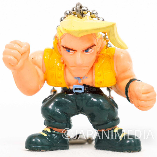 Street Fighter 2 Mini Figure Nash Figure Ballchain Capcom JAPAN GAME Japanimedia Store FRONT