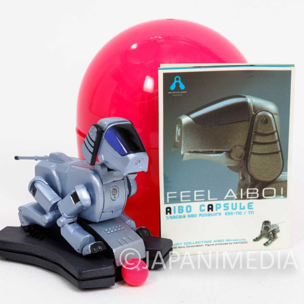 AIBO Capsule ERS-111 Grey Silver 1/6 Miniature Figure Kaiyodo JAPAN Japanimedia Store FRONT