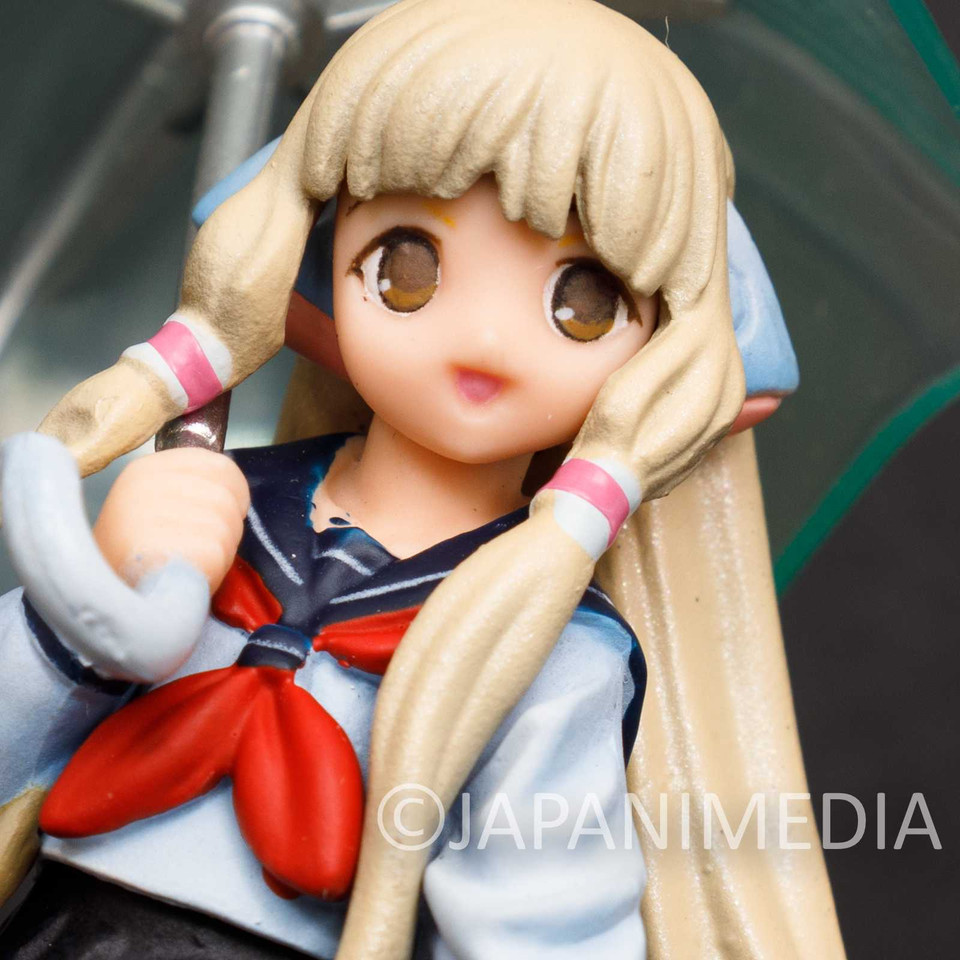 Chobits Elda Chii w/Umbrella Figure CLAMP JAPAN ANIME MANGA Japanimedia ...