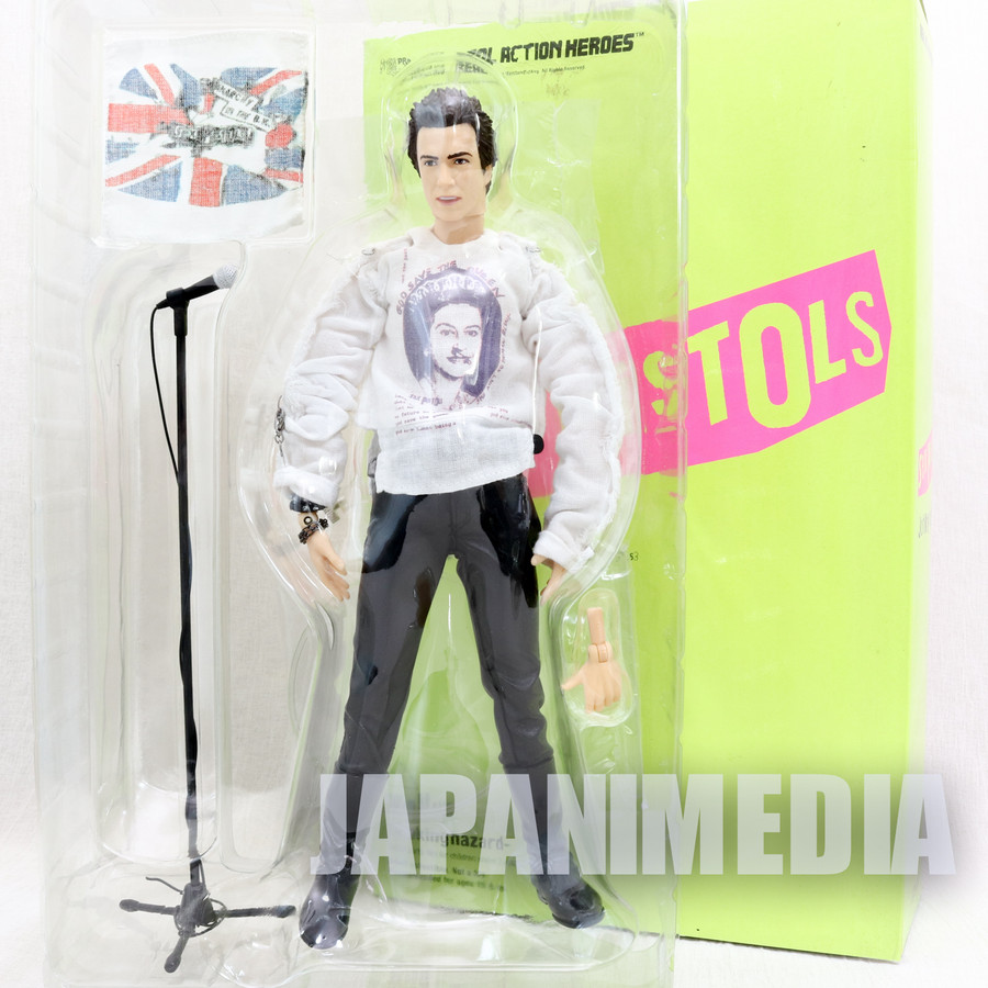 Johnny Rotten Sex Pistols Real Action Heroes RAH Figure Medicom