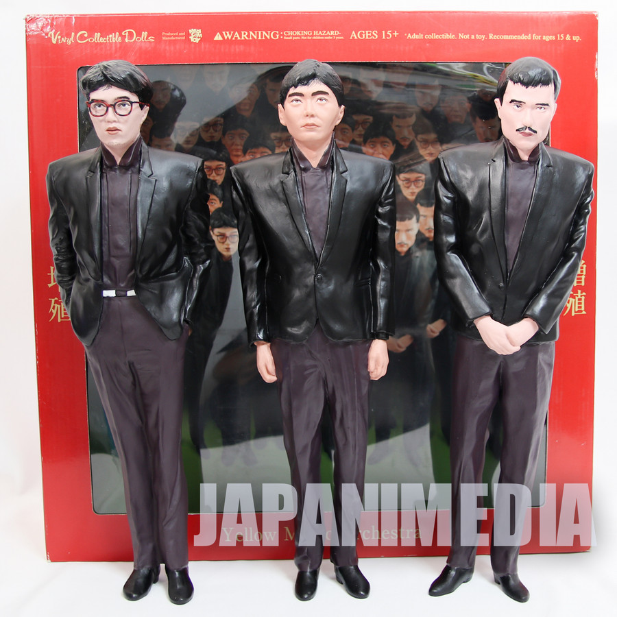 YMO Yellow Magic Orchestra 1/6 Scale Figure 3pc Set VCD Medicom