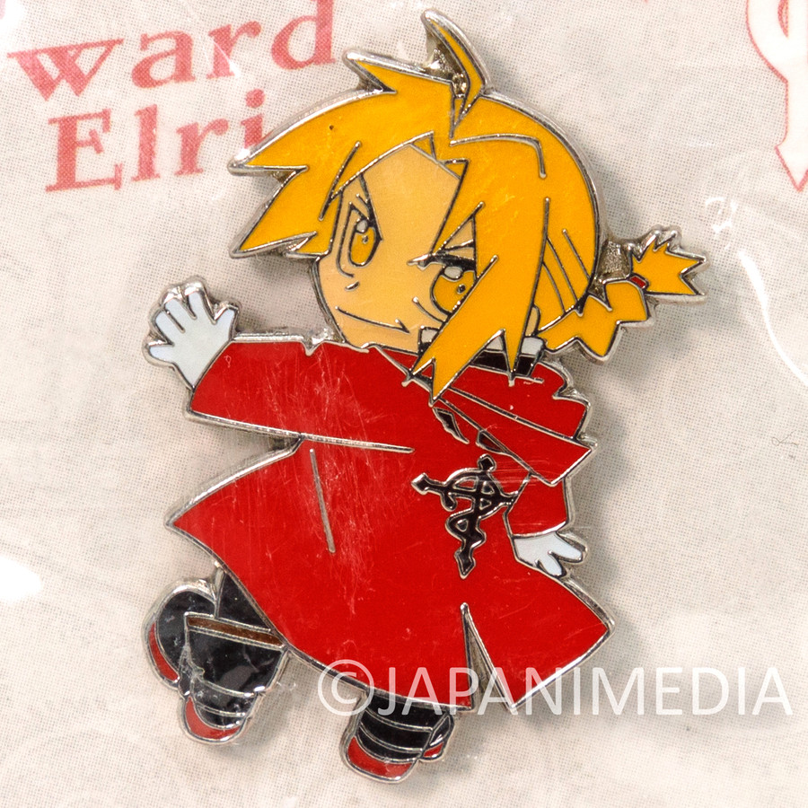 FullMetal Alchemist Edward & Alphonse Elric Metal Pins JAPAN ANIME 2 -  Japanimedia Store