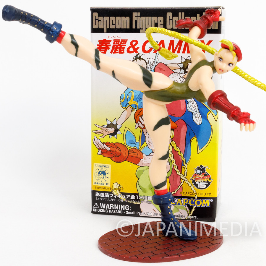 Street Fighter 2 Cammy Kick Light Blue ver Capcom Figure Collection -  Japanimedia Store