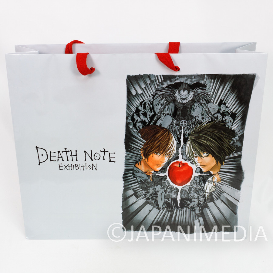 Death Note Exhibition Shopping Paper Bag 15 x 17.5 inch / Light Ryuk L ...
