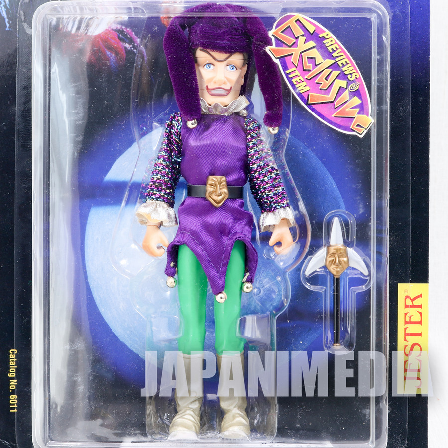 PUPPET MASTER Carse of Jester Purple Figure Preview Exclusive 