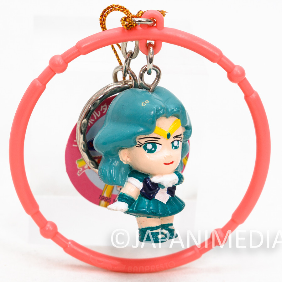 Sailor Moon Neptune Michiru Kaioh Mini Figure Keychain BANPRESTO 1995 ...