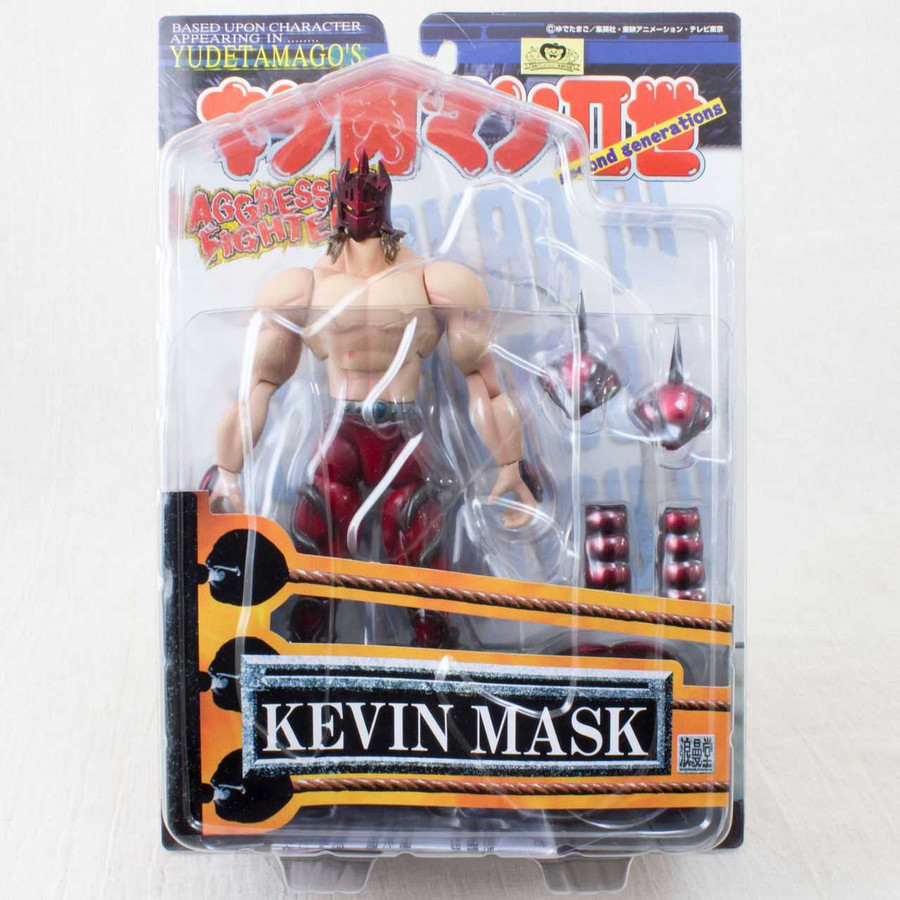 Kevin Mask Kinnikuman 2nd Generation KEVIN MASK (Ruby Red) Romando PVC Action ...