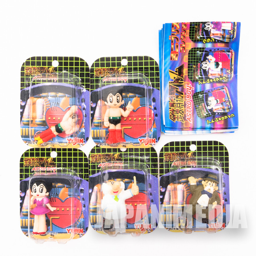 Astro Boy Atom Figure Mini Blister Collection Complete 5pc Set [Atom ...