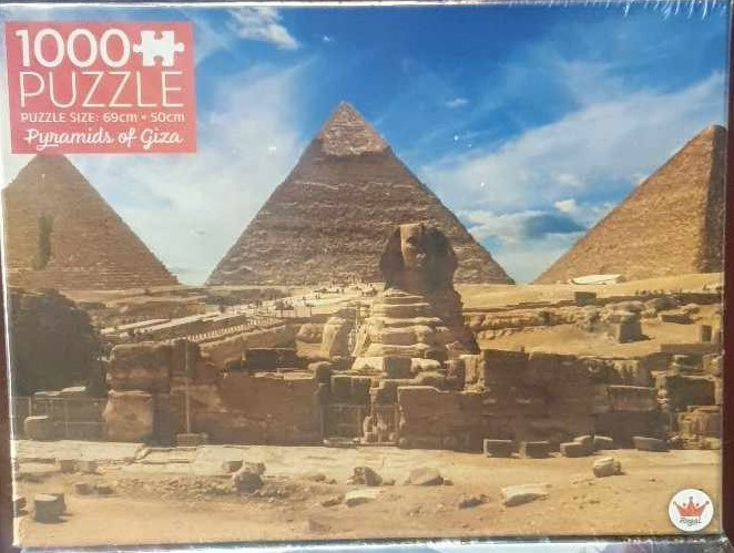 Pyramids Jigzone Pyramids of Giza - 1000 Pieces - CJ Vogler & Son Tax