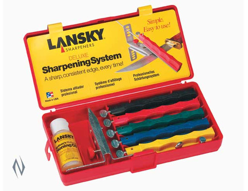 Lansky Sharpener - Deluxe 5 Piece Set
