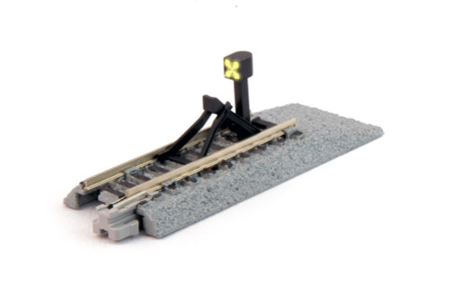 Unitrack buffer stop with light