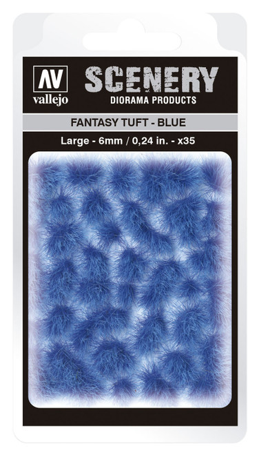 Vallejo 6mm Fantasy Tuft - Blue Diorama Accessory