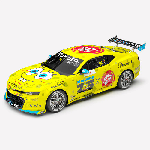 1/43  #96 SpongeBob SquarePants Chevrolet Camaro ZL1  2024 Melbourne 1/43  #96 SpongeBob SquarePants Chevrolet Camaro ZL1  2024 Melbourne