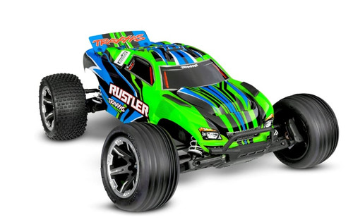 Traxxas Rustler 2WD Stadium Truck - Green