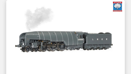 LNER, W1 Class, 4-6-4, 10000 'Hush Hush' With Steam Generator - Era 3